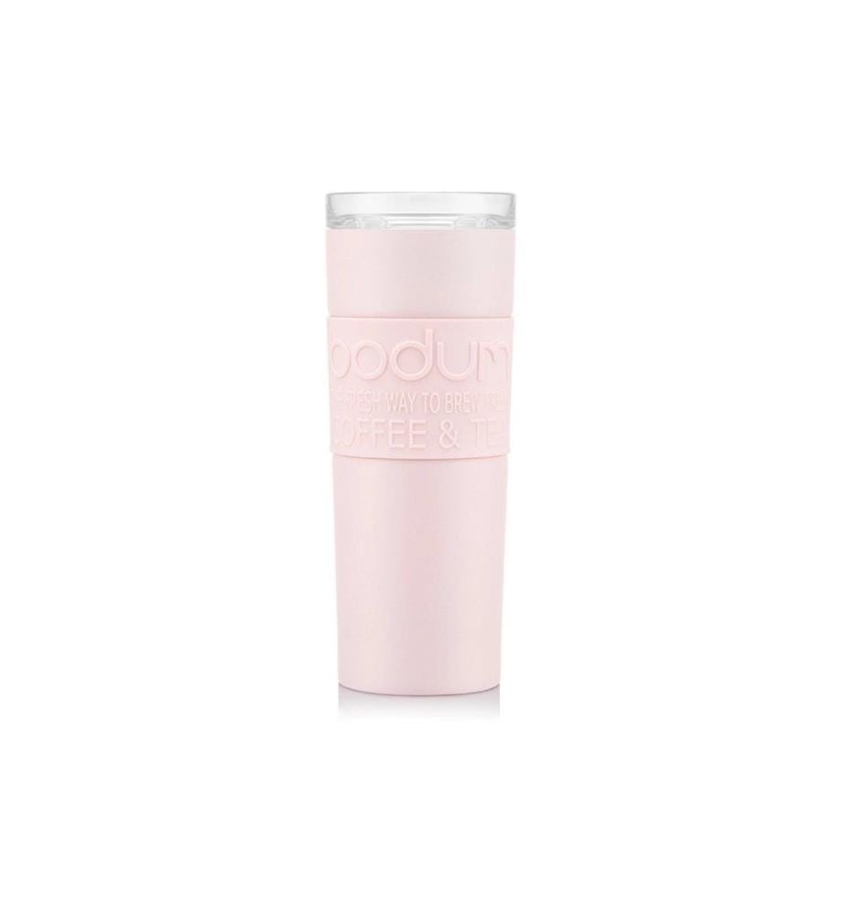 BODUM - Travel Mug à double paroi Fraise, 0.45 l