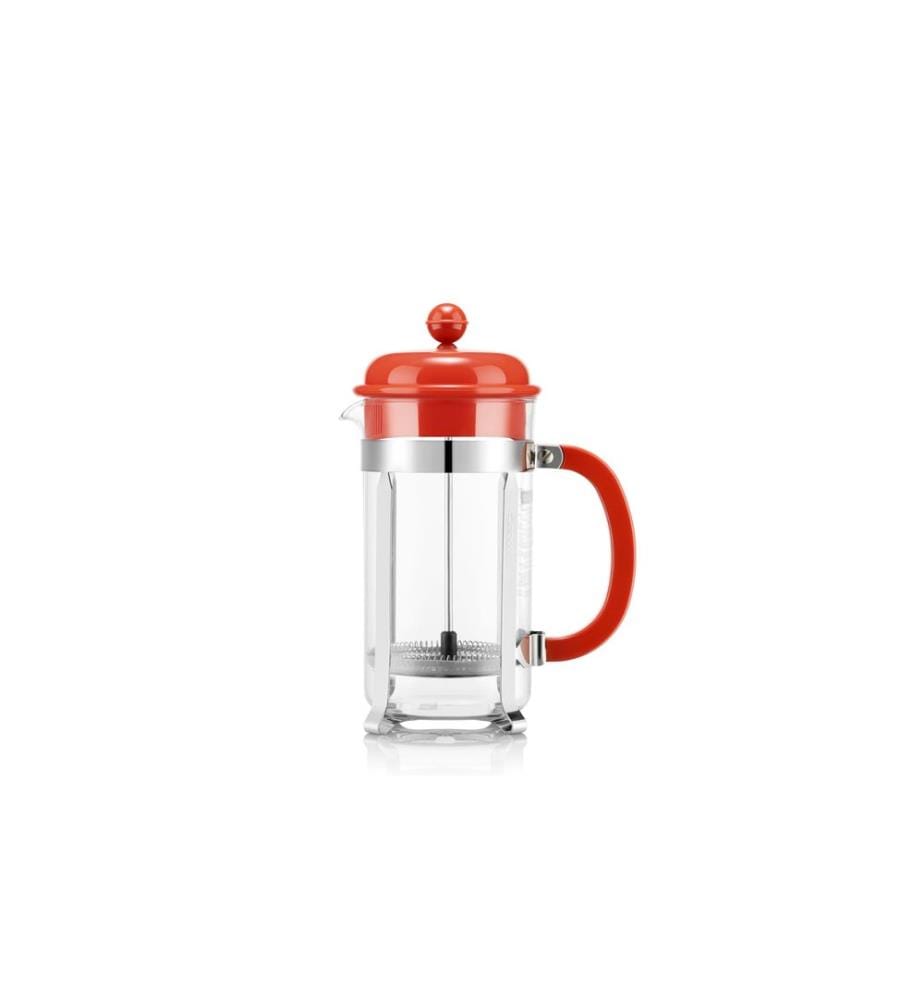 Bodum Caffettiera Caffettiera 1 l, Rosso/Argento