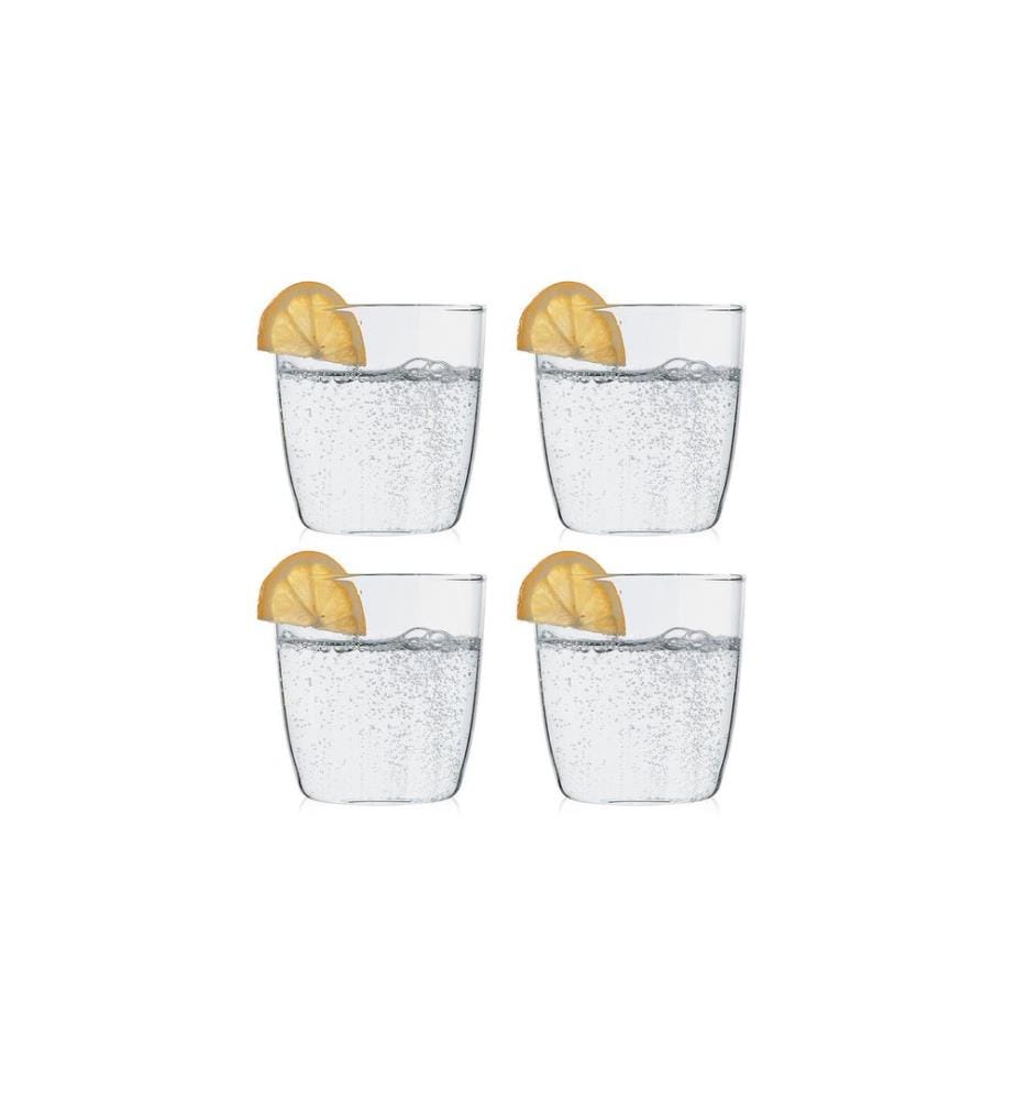 Bodum Trinkglas Kvadrant 4-teilig Transparent, 0.35 l