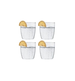 Bodum Trinkglas Kvadrant 4-teilig Transparent, 0.35 l
