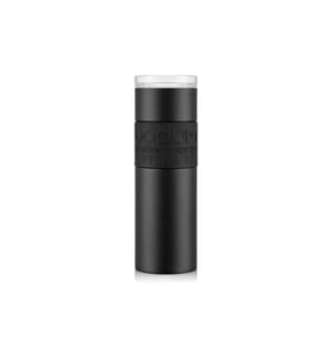 Mug de voyage Bodum à double paroi noir, 0,6 l