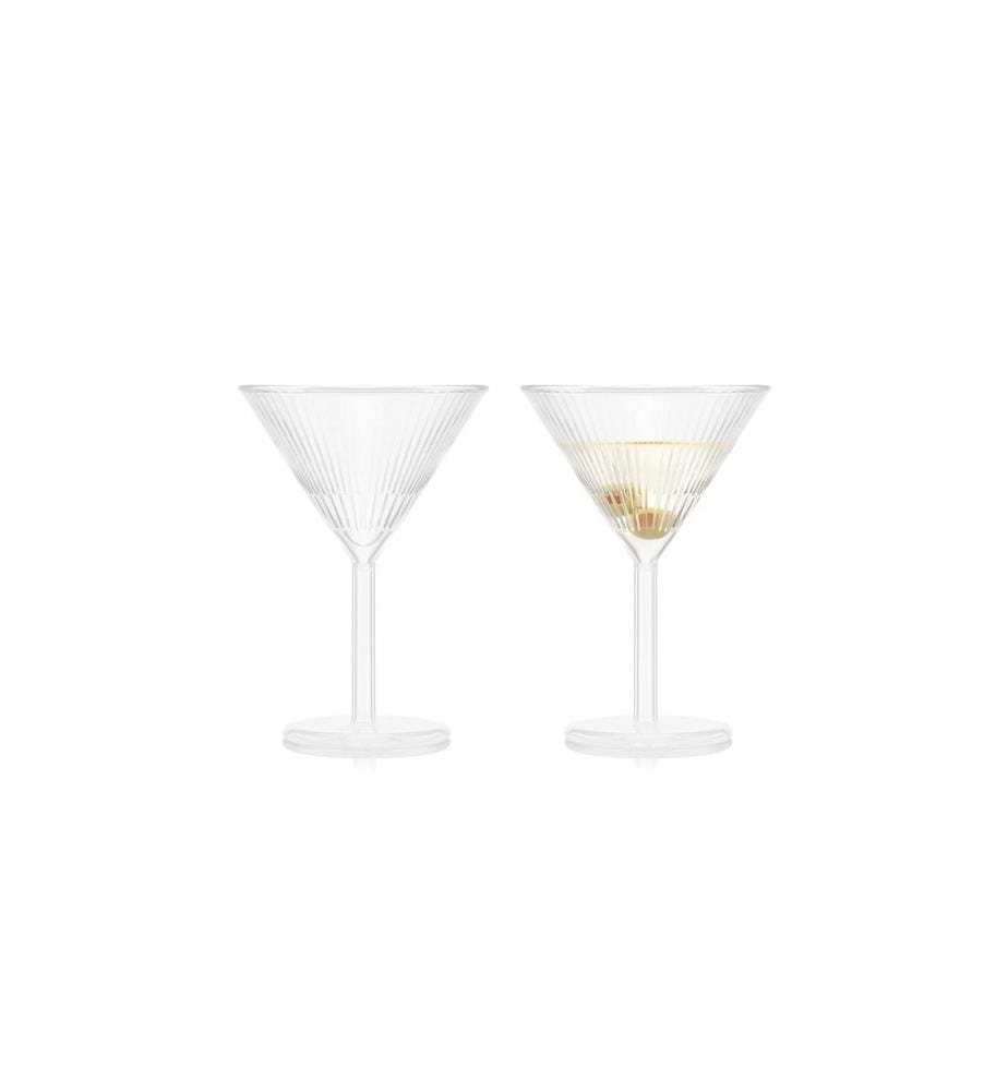 Bodum Douro Doppelwandgläser Martini 2er Set Transparent, 0.15 l