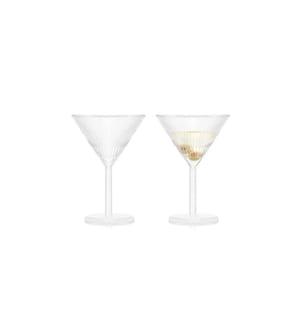 Bodum Douro Doppelwandgläser Martini 2er Set Transparent, 0.15 l