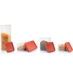 Bodum Cantine 2.6 l, Transparent/Rouge