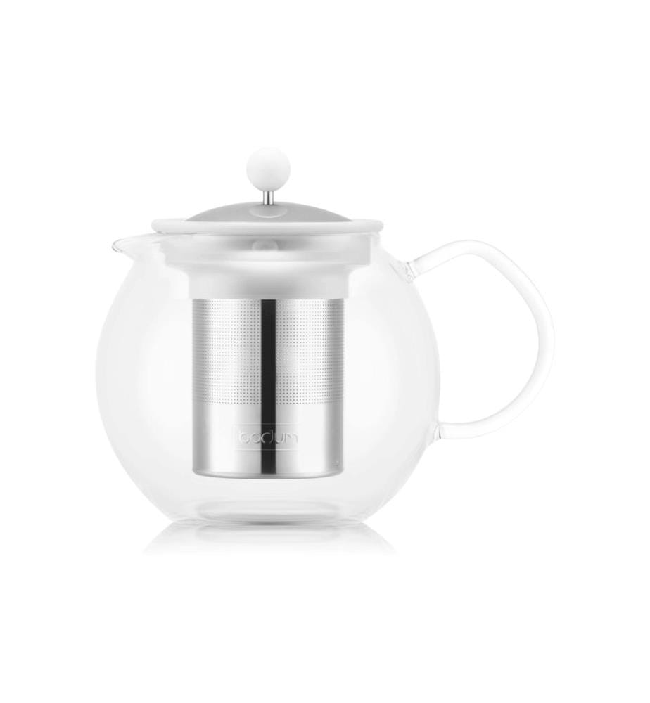 Bodum Teiera Assam 1 l, Bianco
