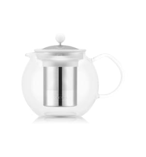 Bodum Théière Assam 1 l, Blanc
