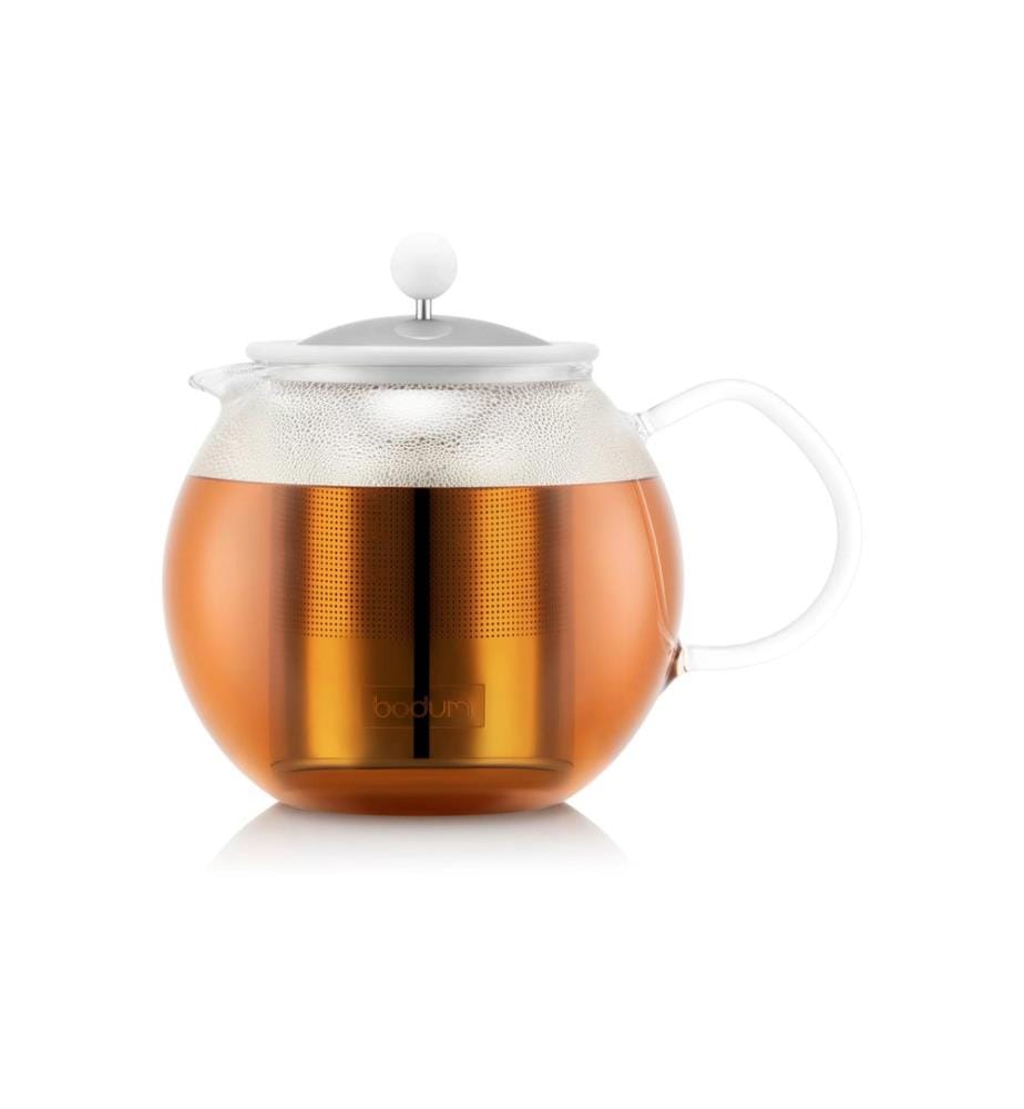 Bodum Teiera Assam 1 l, Bianco
