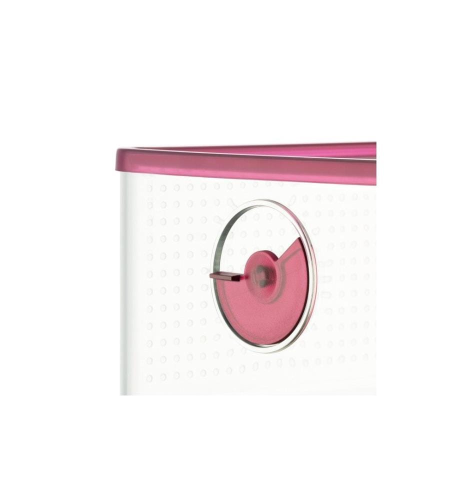 Bodum Brotbox Bistro mit Kunststoffdeckel, Cranberry