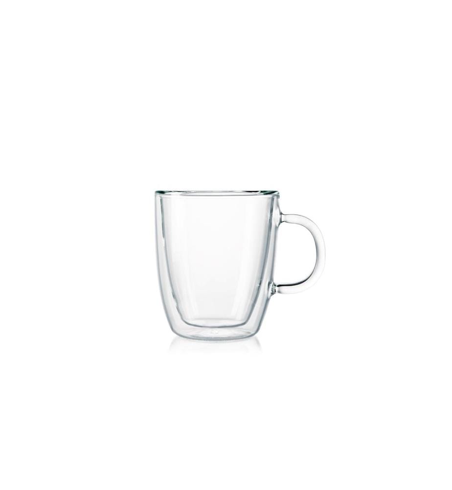 Bodum Thermo-Gläser Bistro 2er Set Transparent, 0.3 l