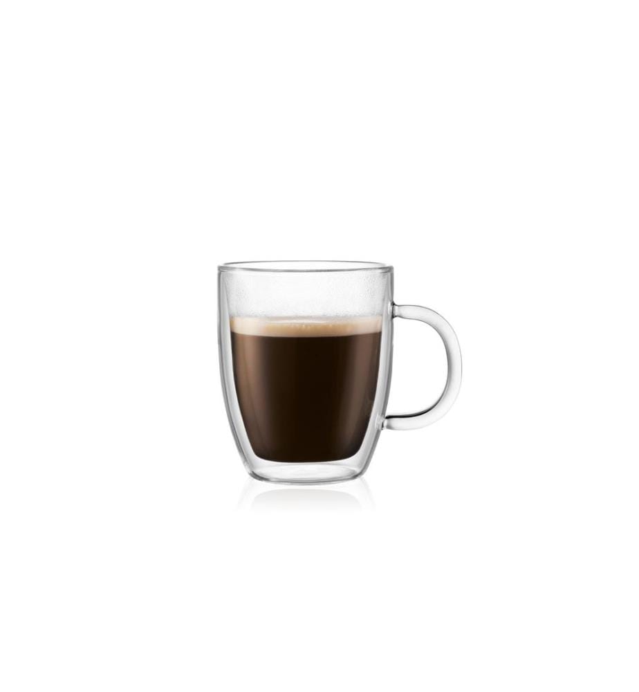 Bodum Thermo-Gläser Bistro 2er Set Transparent, 0.3 l