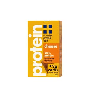 swedish protein deli - Crackers Cheese 60 g