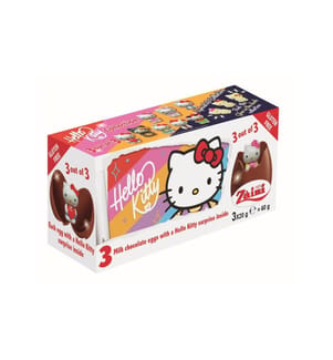 Zàini - Schokolade Schokoeier Hello Kitty 3 x 20 g