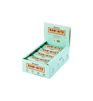 Rawbite - Riegel Bio Rohkost Erdnuss 12 x 50 g