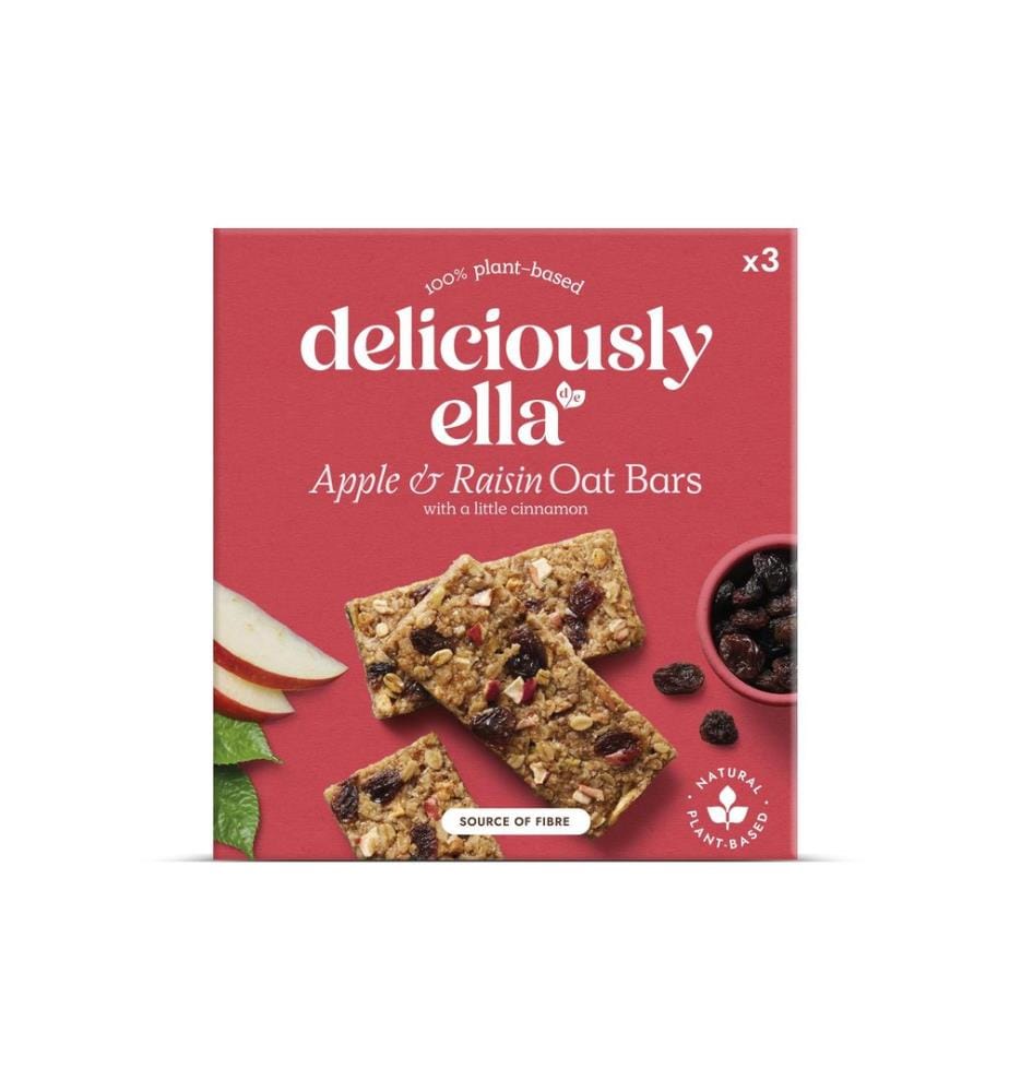 Deliciously Ella - Riegel Apfel, Rosine & Zimt 3 x 50 g