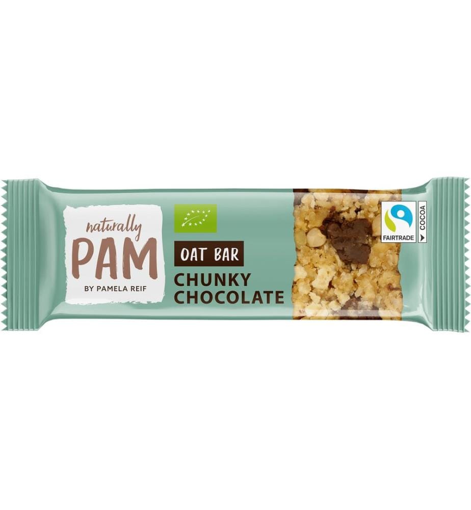 Naturally Pam - Riegel Bio Oat Chunky Chocolate 12 x 40 g