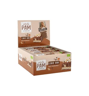 Naturally Pam - Riegel Bio Cake Bar – Soft Hazelnut 12 x 44 g
