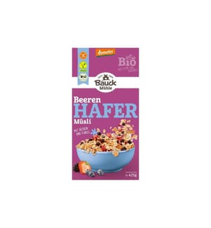 Bauck Mühle - Muesli Avoine Baie 425 g