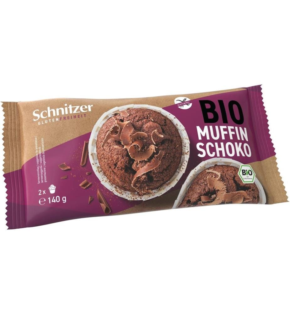 Schnitzer - Gebäck Bio Muffin Schoko 140 g