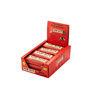 Rawbite - Riegel Bio Rohkost Apfel-Zimt 12 x 50 g