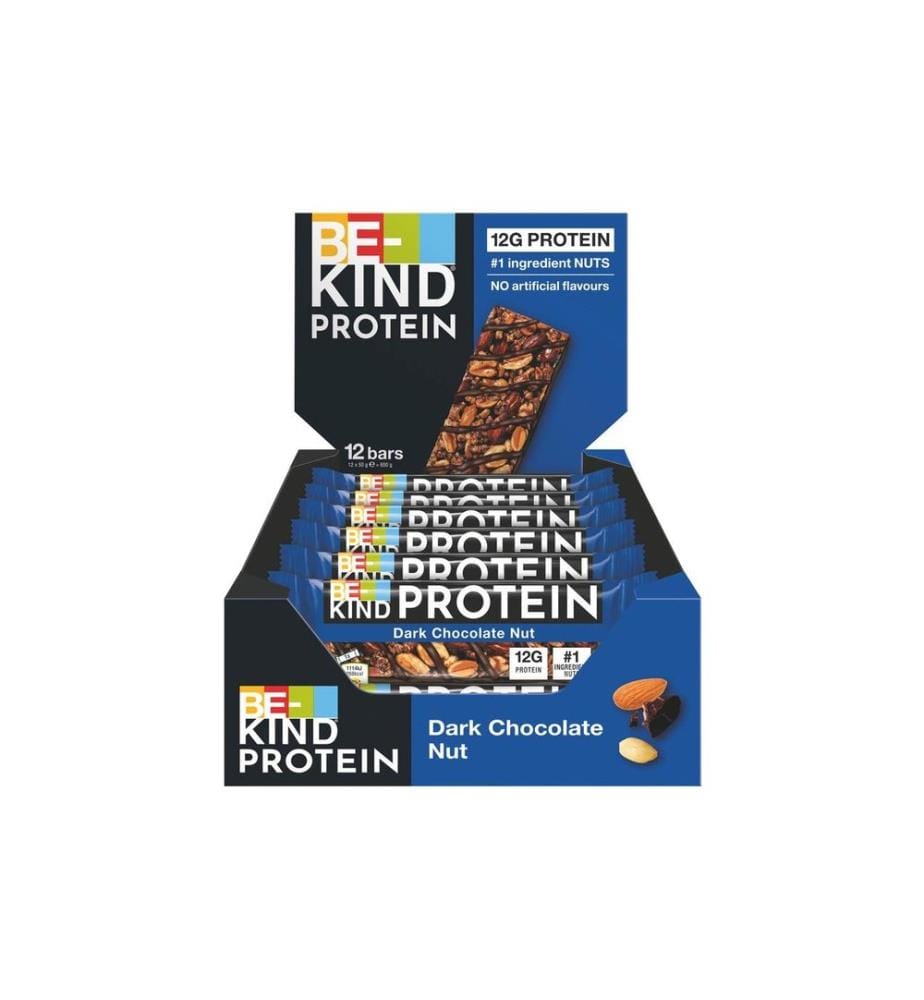 BE-KIND - Riegel Protein Dark Chocolate Nut 12 x 50 g