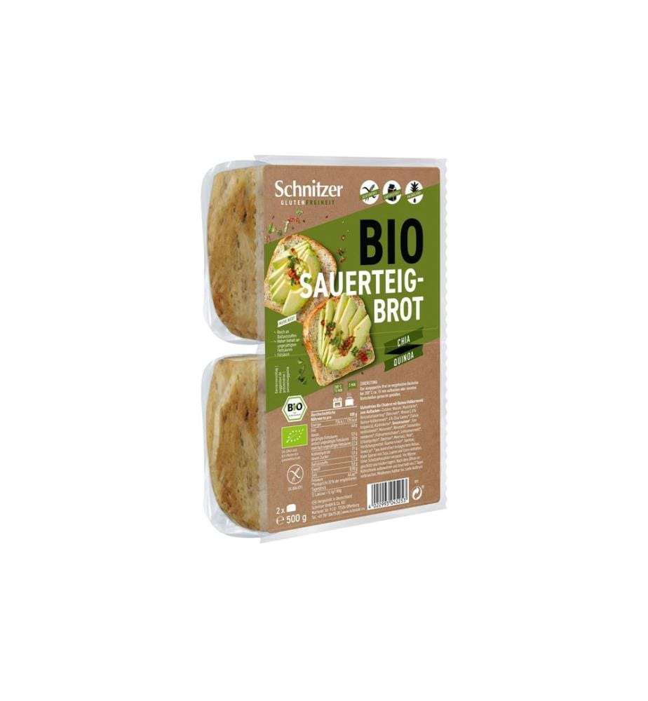 Schnitzer - Bio Sauerteigbrot Chia & Quinoa 500g
