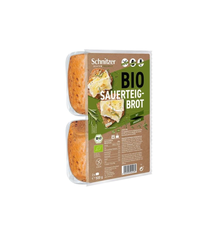 Schnitzer - Bio Aufbackbrot Rustico glutenfrei 2 x 250g