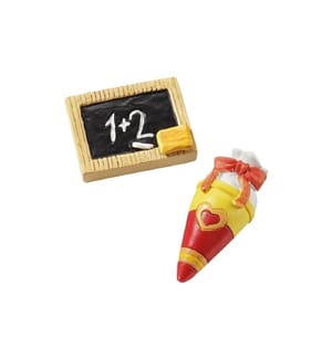 HOBBYFUN - Mini ustensiles Sac d'école 5.5 cm