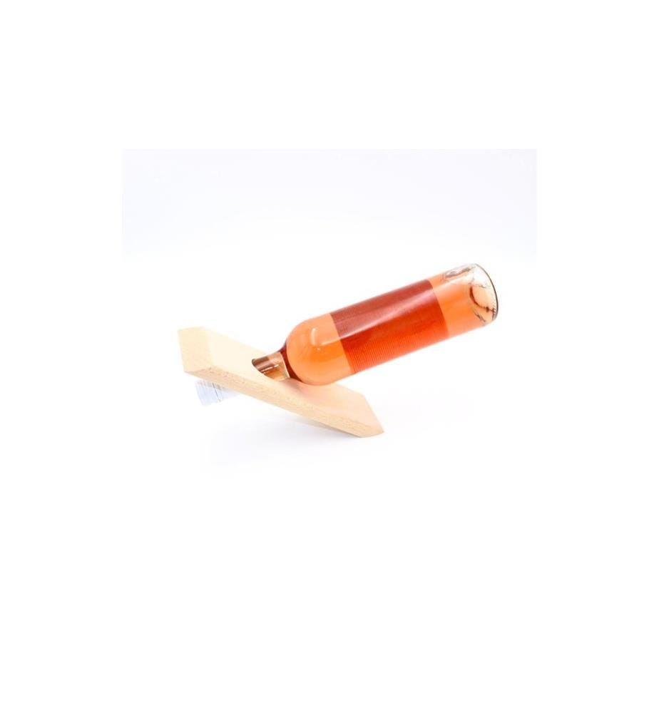 HOBBYFUN - Article en bois Porte-bouteilles 25 x 7,5 cm, 1 Pièce/s