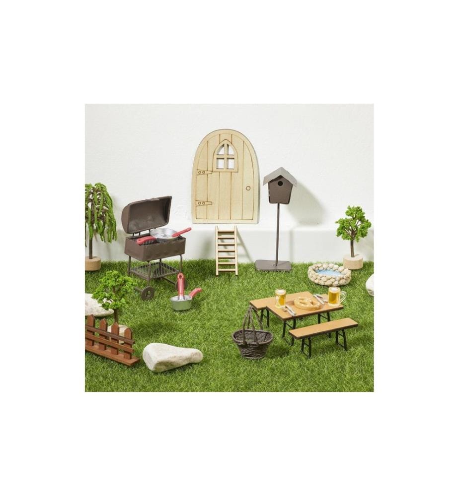 HOBBYFUN - Mini-Utensilien Besteck 12-teilig Silber