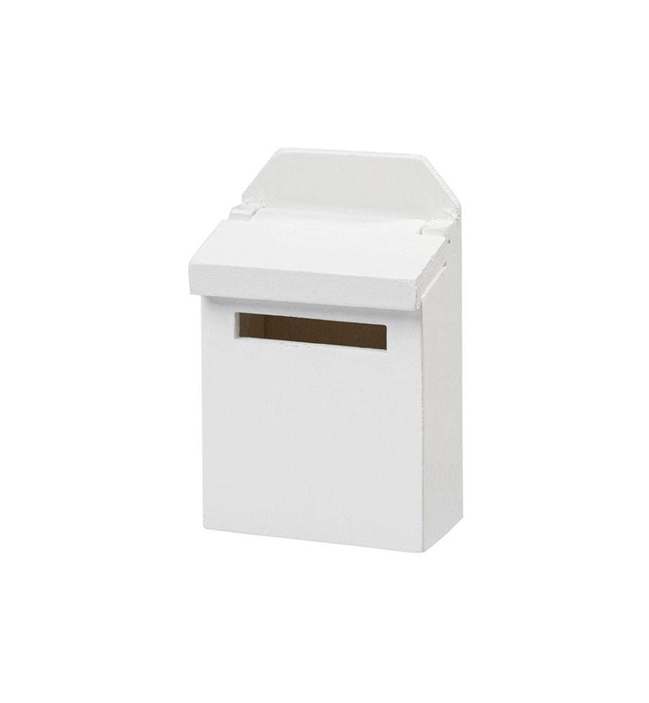 HOBBYFUN - Mini-Utensilien Briefkasten Weiss