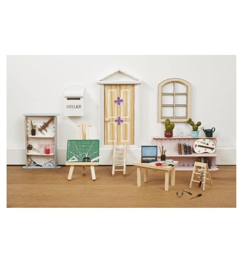 HOBBYFUN - Mini-Utensilien Bücher 4 cm