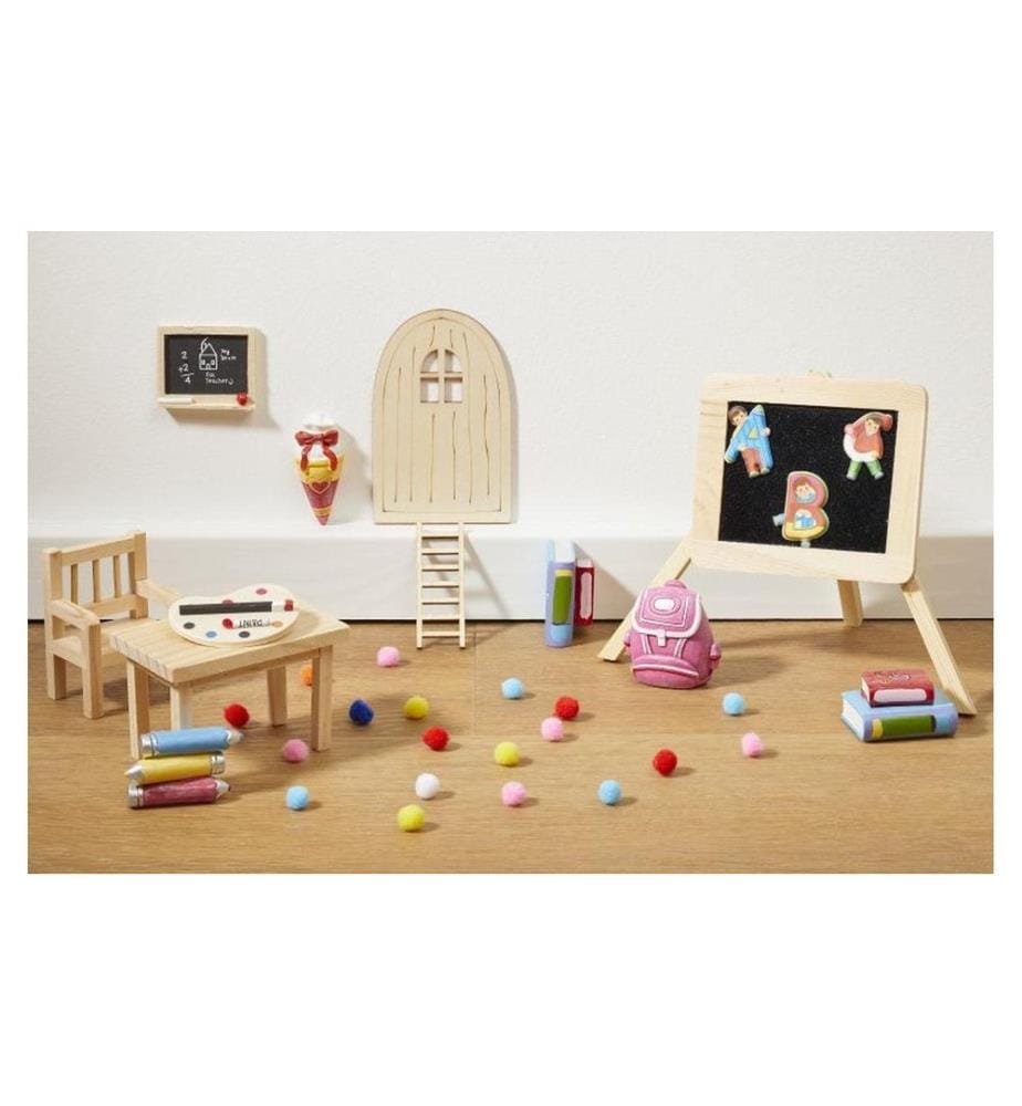 HOBBYFUN - Mini-Utensilien Rucksack 4 cm, Rose