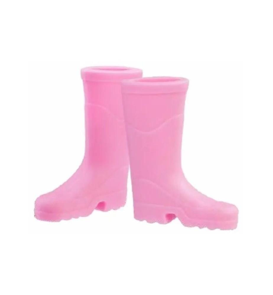 HOBBYFUN - Mini-Figur Gummistiefel 2.5 x 3.5 cm, Pink