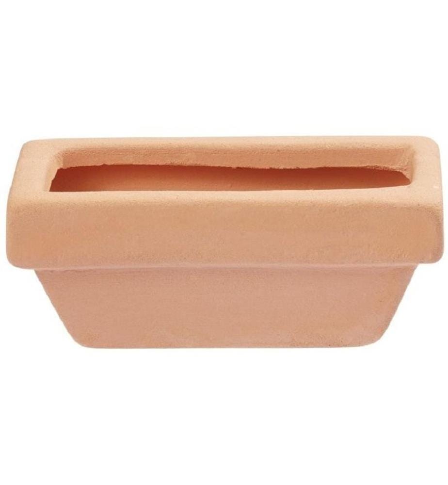 HOBBYFUN - Mini ustensiles Bac à fleurs Terre cuite