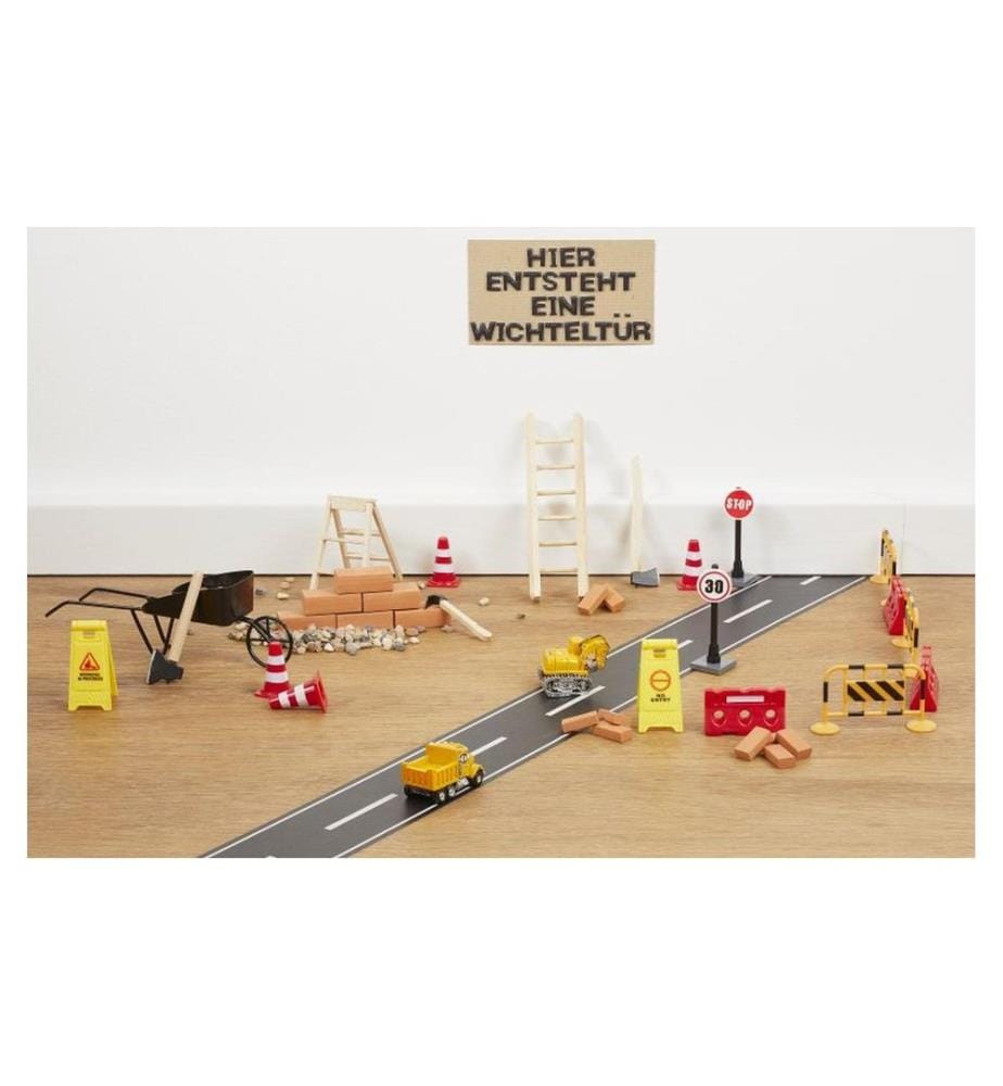 HOBBYFUN - Mini-Utensilien Strasse selbstklebend