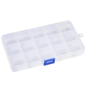 HOBBYFUN - Boîte d'assortiment 15 compartiments