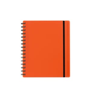 KOLMA - Carnet de notes Easy A5, À carreaux, Rouge