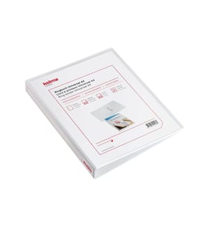 KOLMA - Classeur à anneaux Vario light Ø 4.3 cm, Blanc