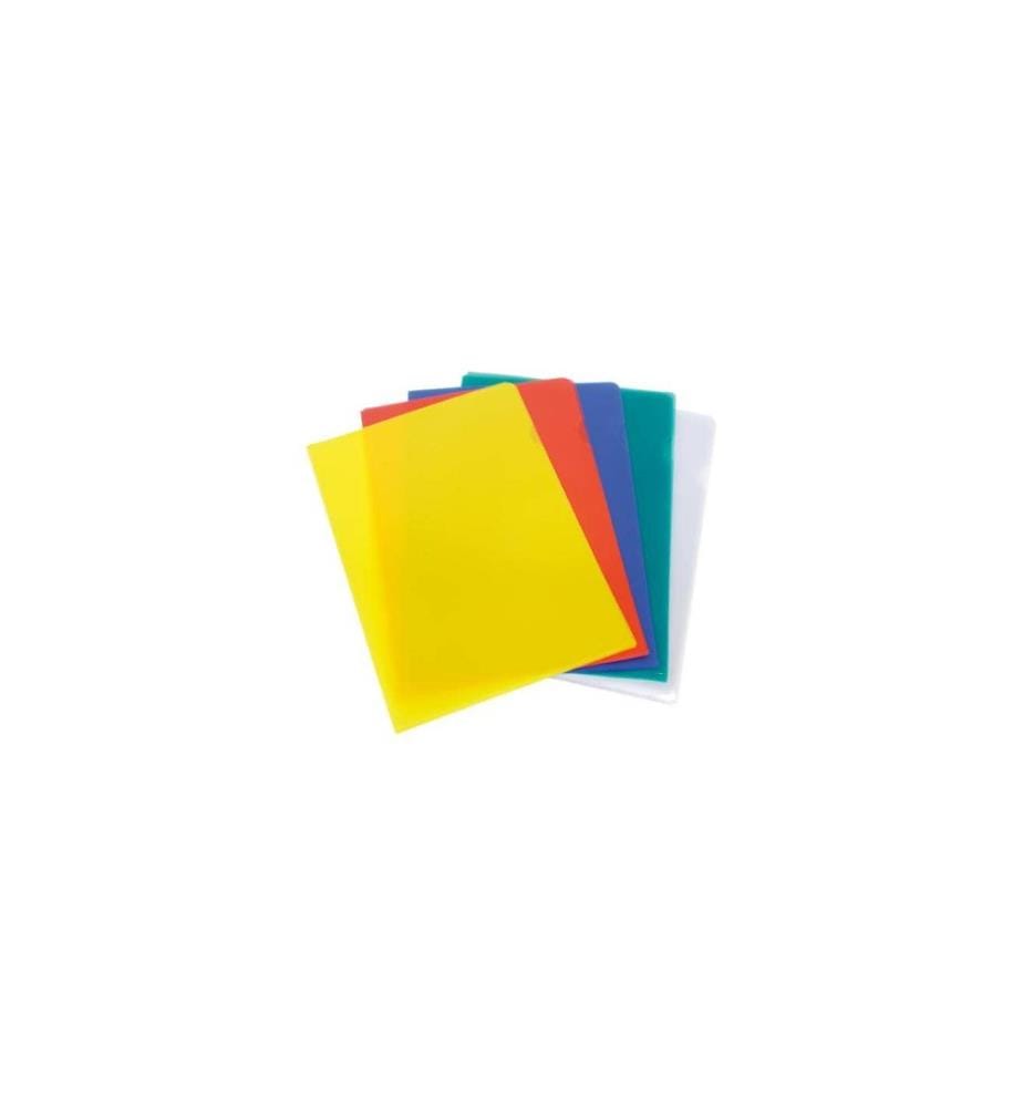 office focus - Sichthülle office focus - A4 genarbt Gelb, 100 Stück