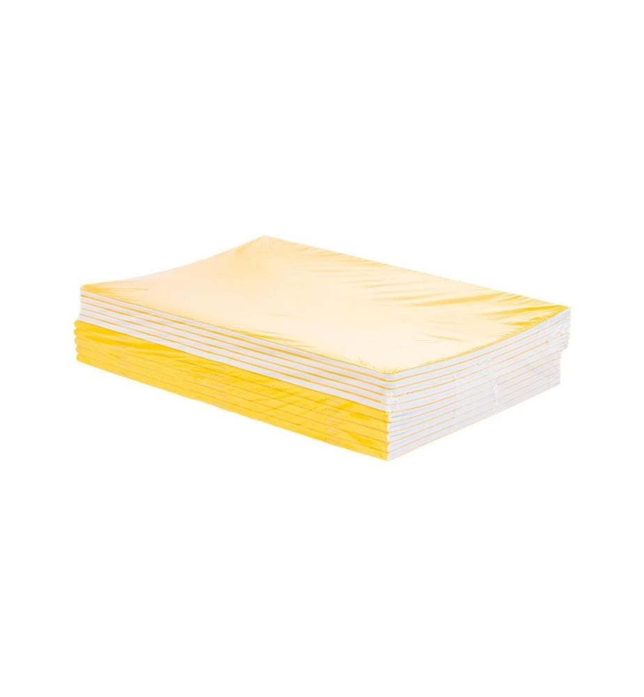 office focus - Cahier d'école A4, À lignes, Jaune, 10 pièces
