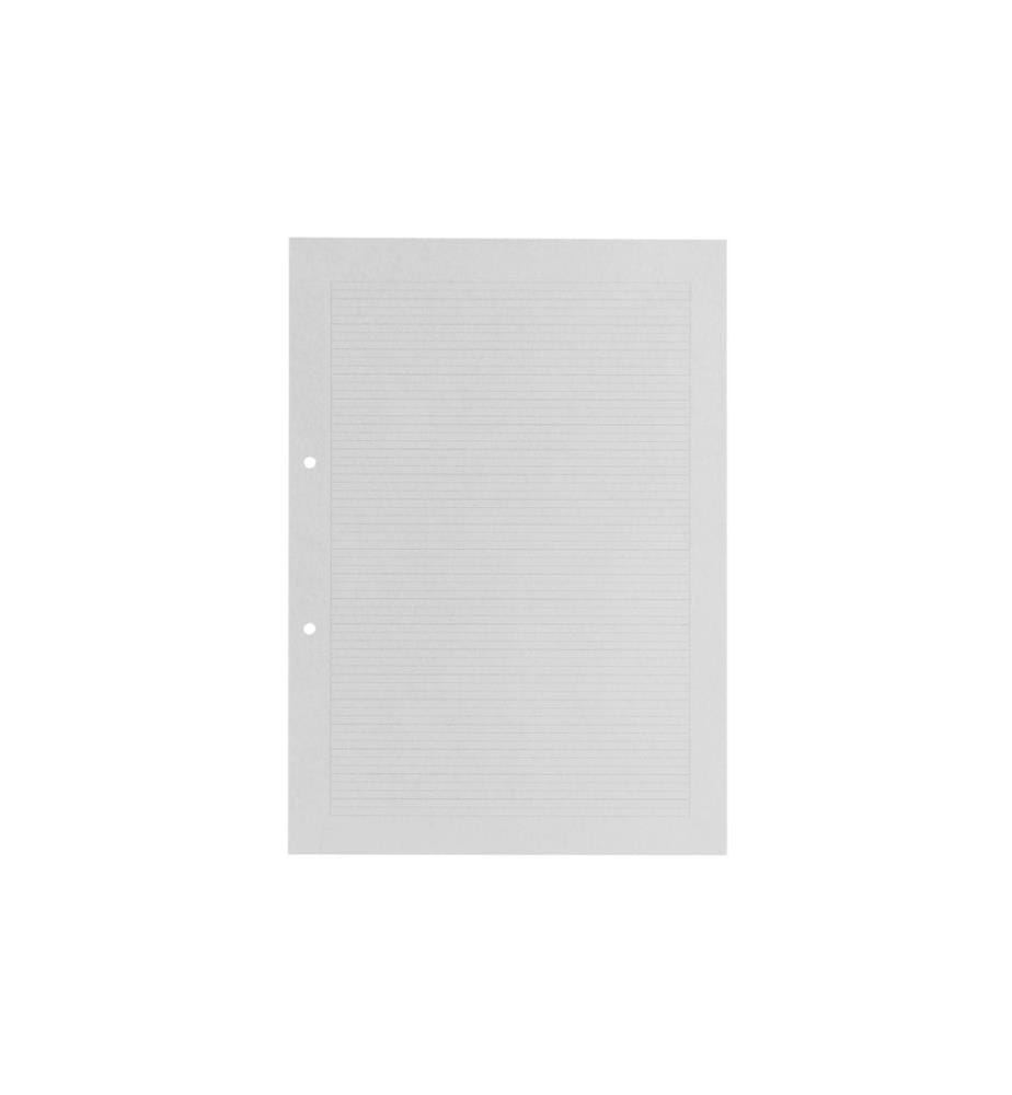 office focus - Feuillets mobiles FSC, 2 trous 4 mm À lignes