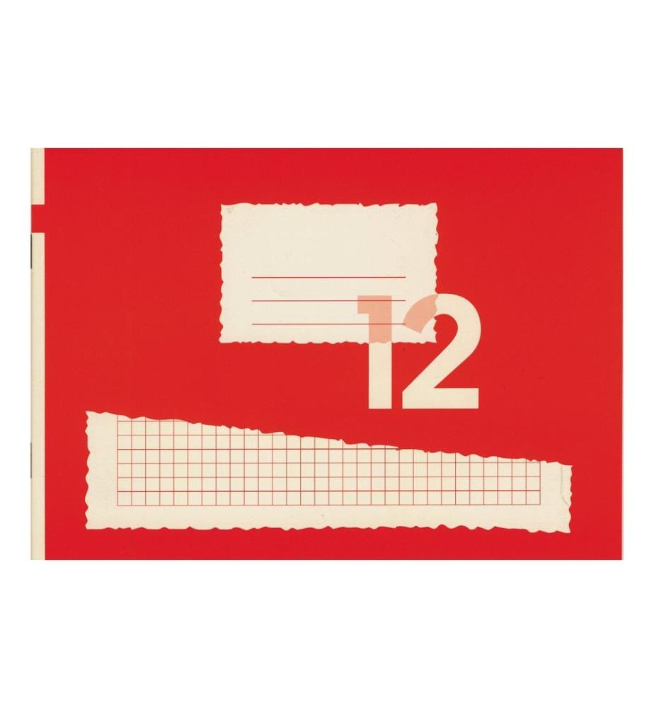 office focus - Schulheft FSC A5, Kariert, Rot, 10 Stück
