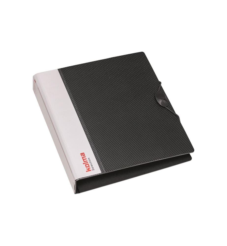 KOLMA - Ringbuch Selection A5, 3 cm, Schwarz