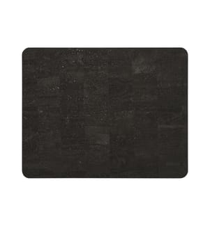 KOLMA - Sous-main Liège naturel 67 x 44 cm,  Noir