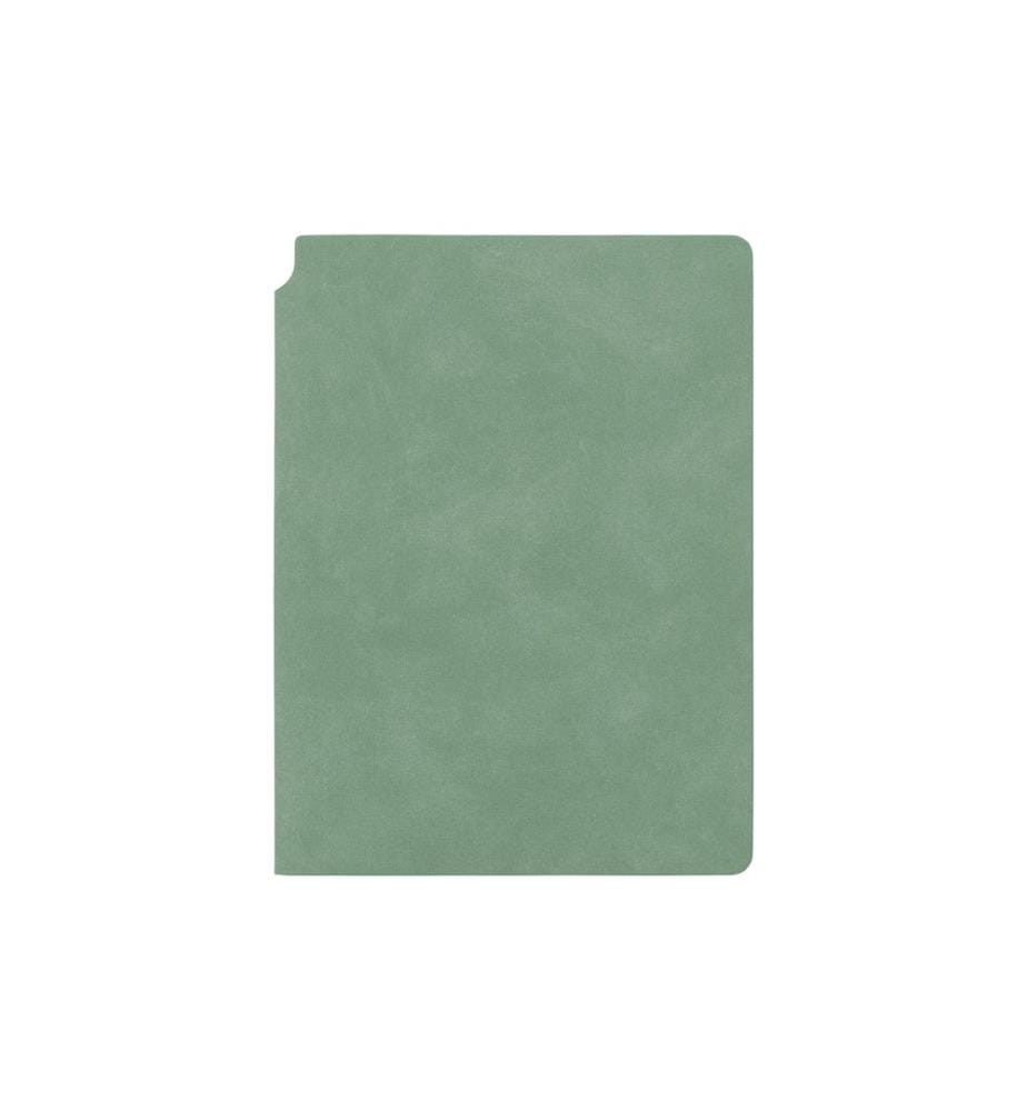 KOLMA - Bloc-notes Smooth A5, à pois, turquoise
