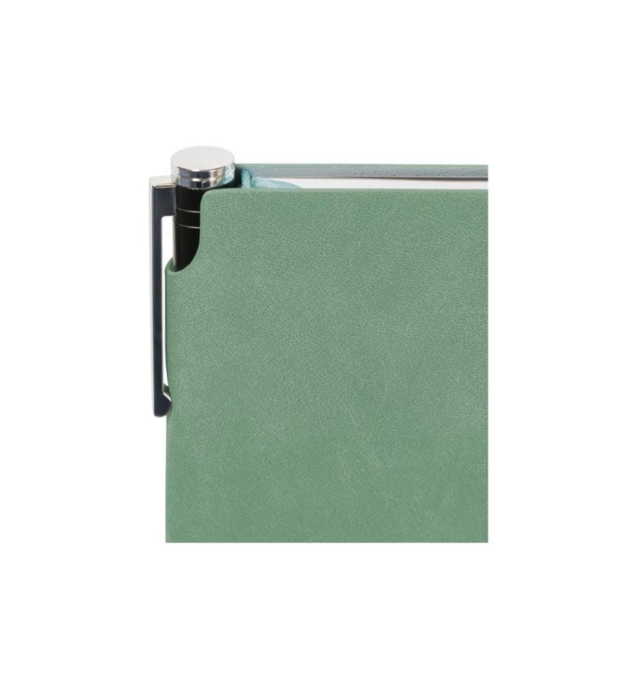 KOLMA - Bloc-notes Smooth A5, à pois, turquoise