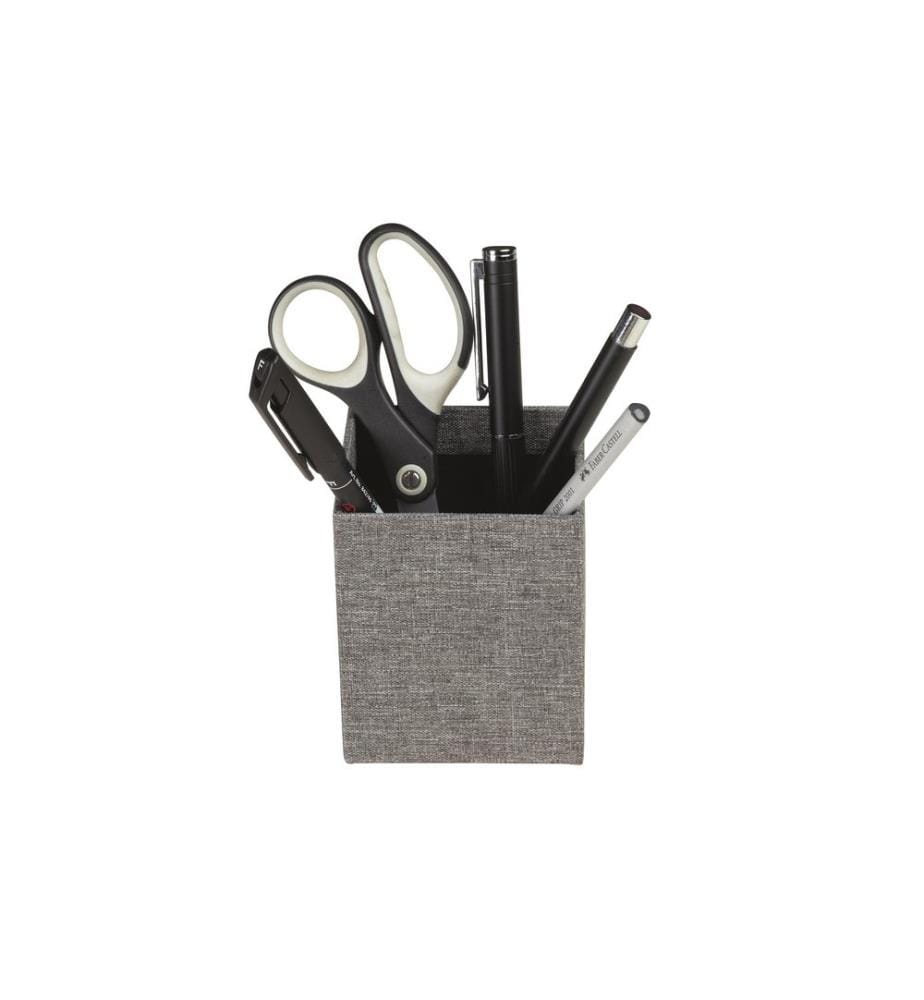 KOLMA - Pot à crayons RPET Gris
