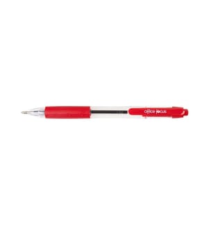 office focus - Stylo bille office focus - Mine 1 mm, Rouge, 12 pièces