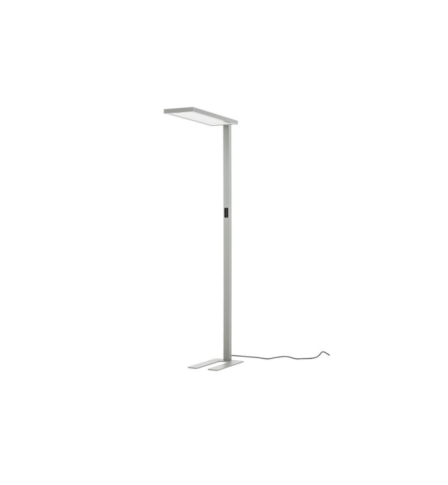 office focus - Bürostehleuchte HCL LED 100 W, Grau