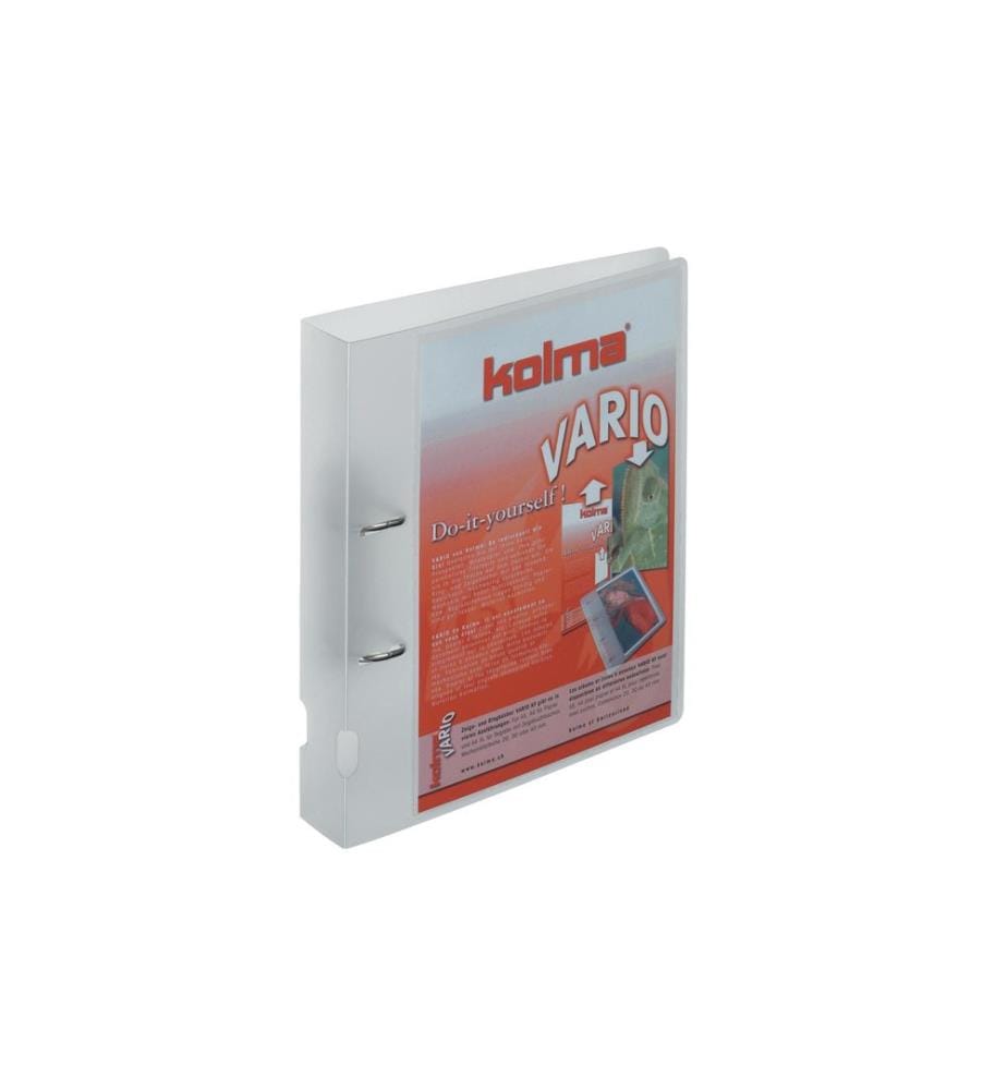 KOLMA - Ringbuch Vario A4 KOLMA -Flex 4 cm, Transparent